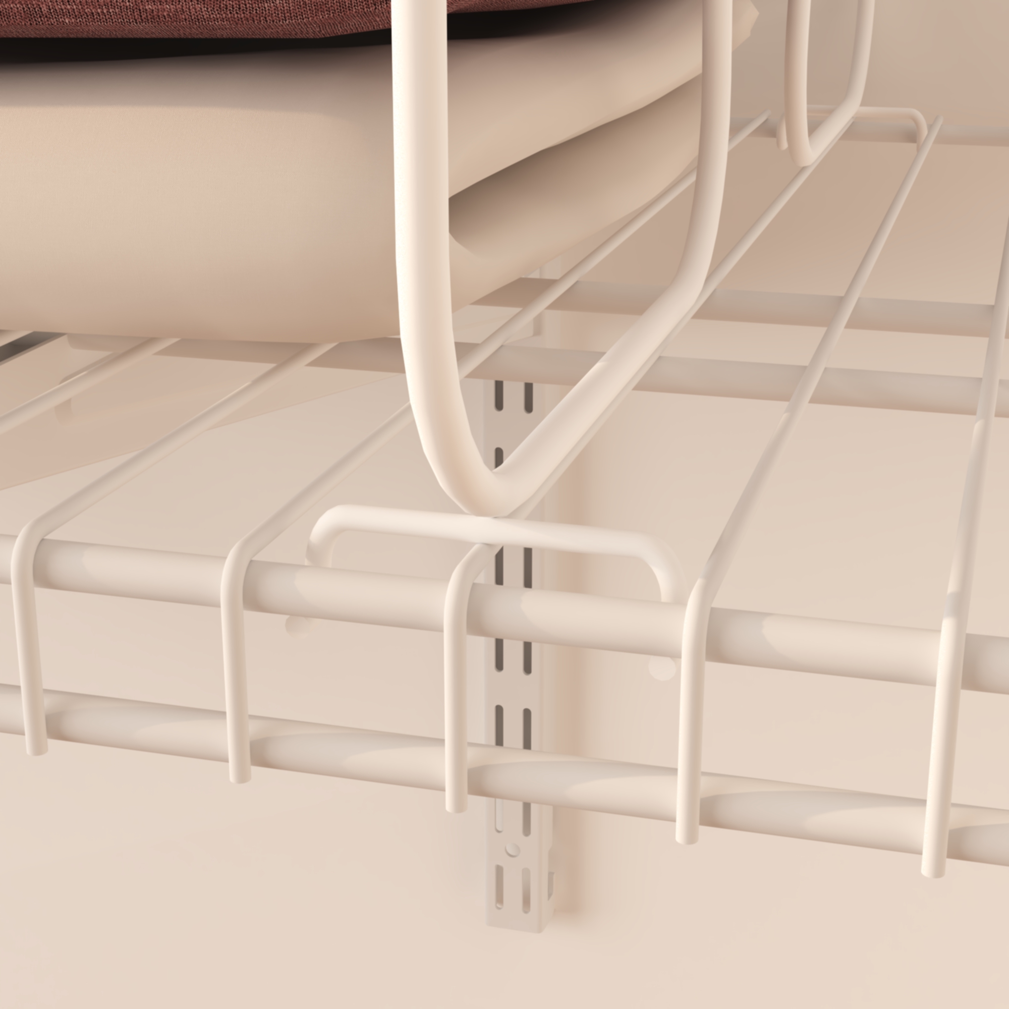 Metal Wire Shelf Dividers for Shelf Closet Organizer Storage Wardrobe