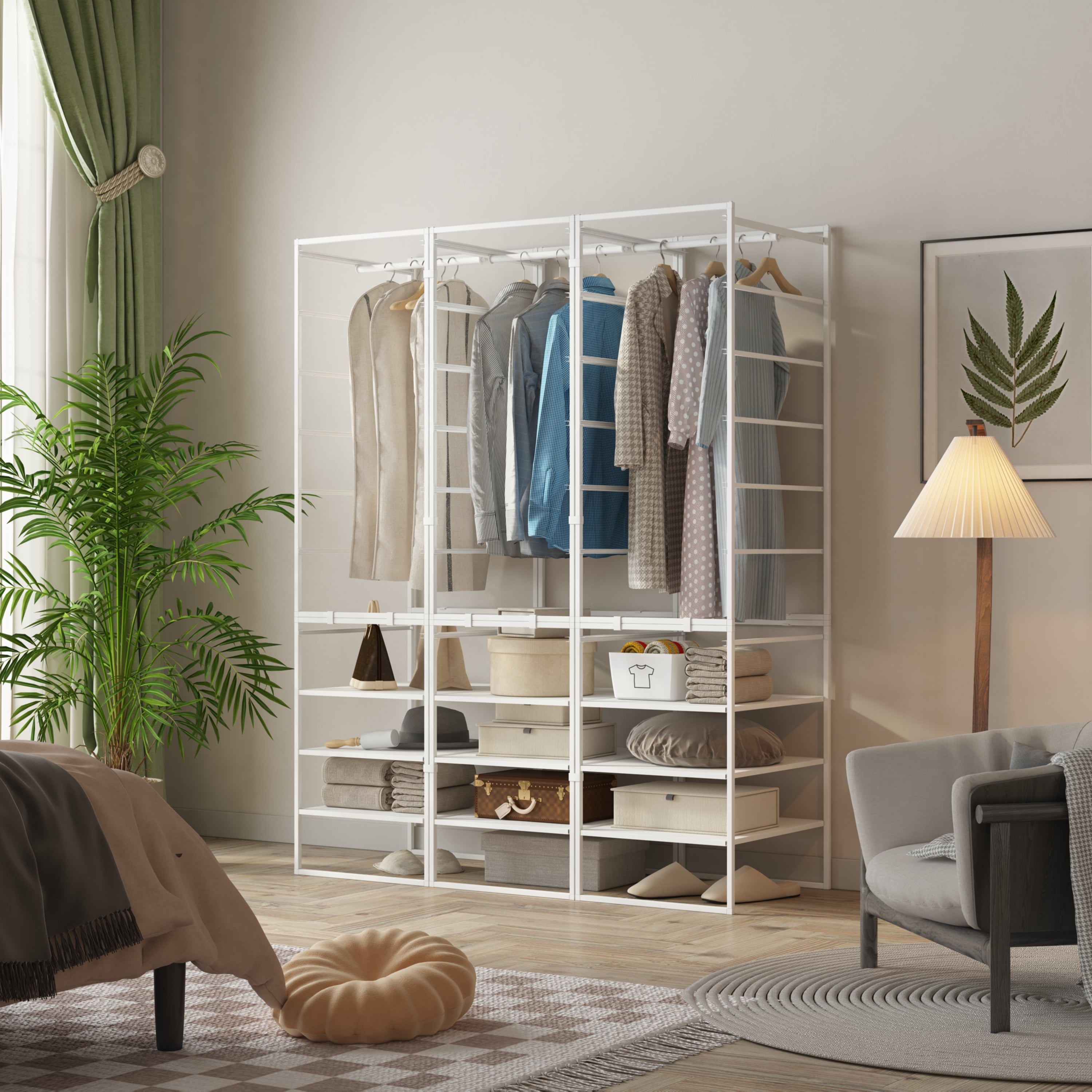 modular iron storage cabinet system