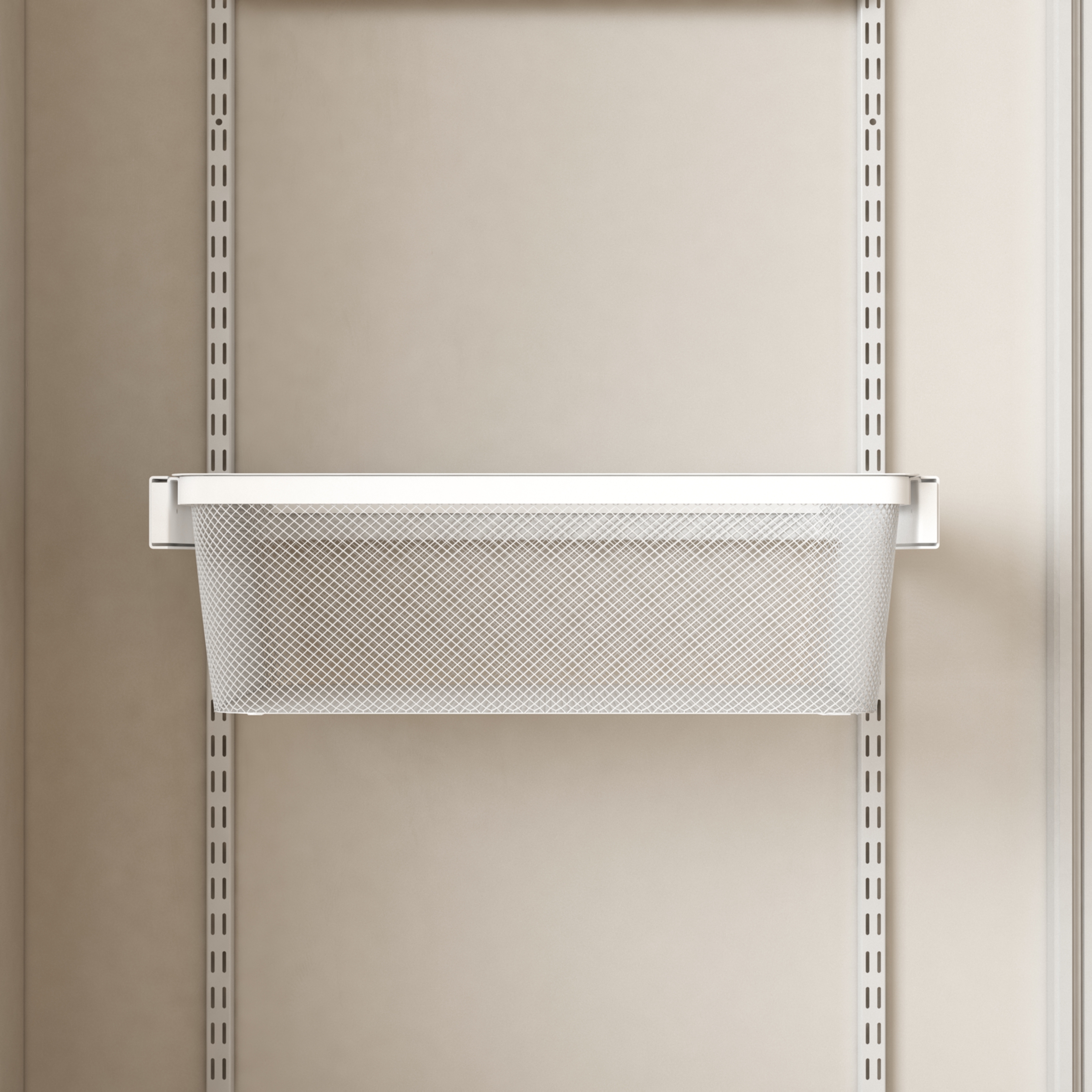 Pull-Out Drawer Basket for Wardrobe Shelf Organizor Systerm