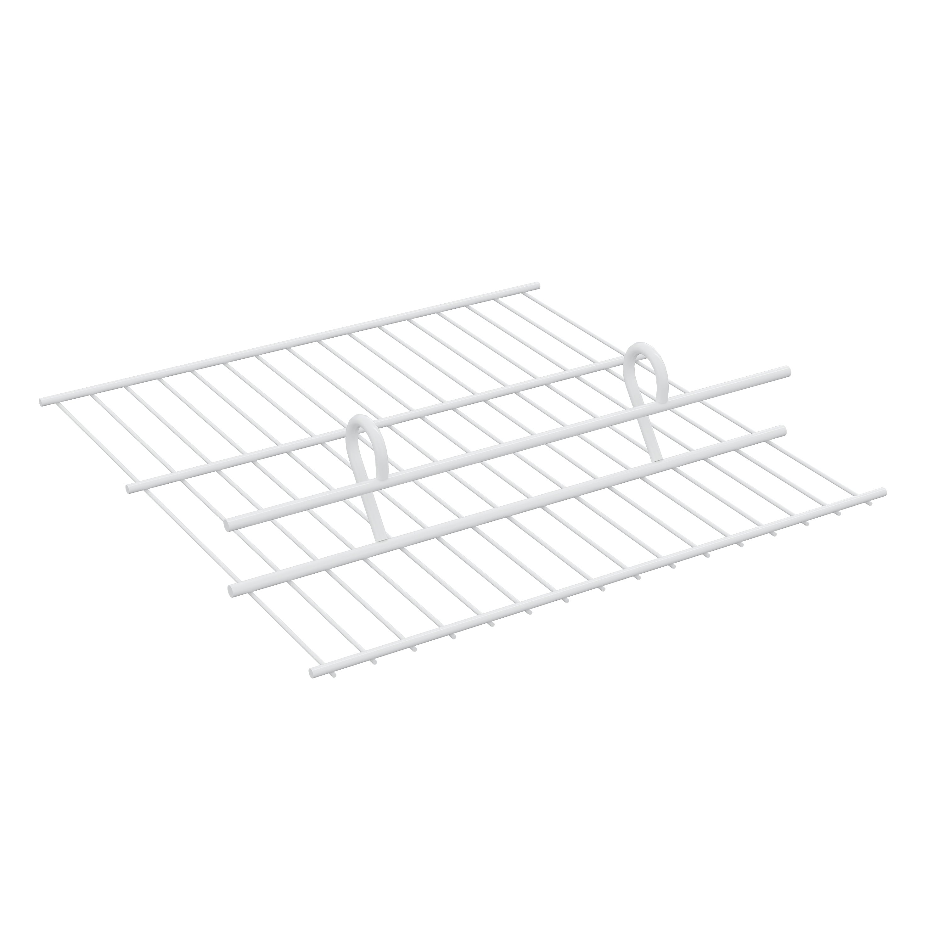 Affordable Walk in Closet Systems Full Slide Metal Wire Shelf Closet Organizer Storage Wardrobe