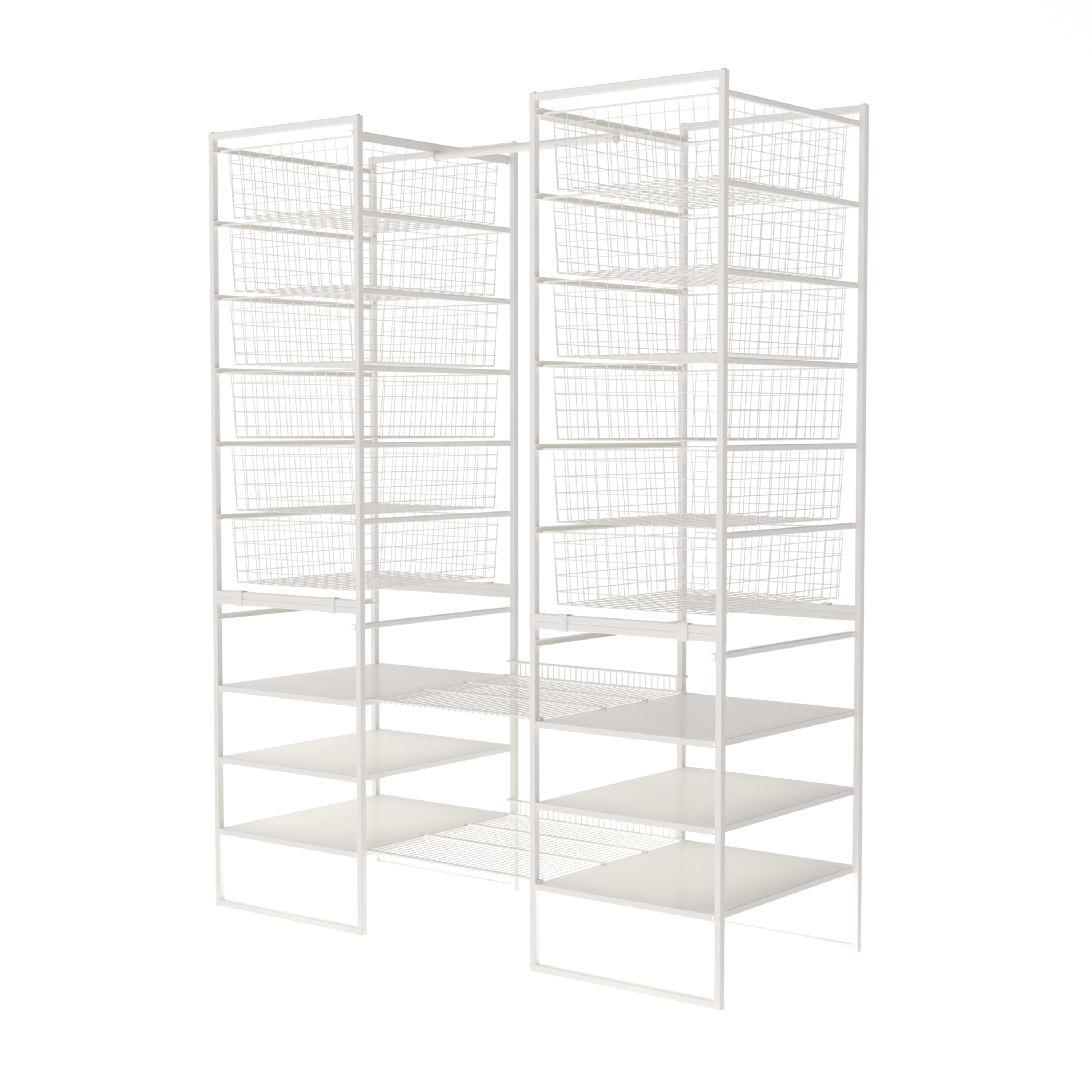 modular iron storage cabinet system