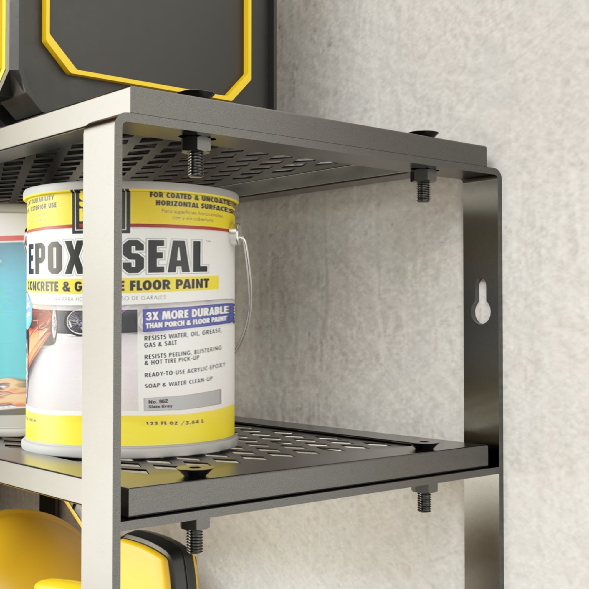 Durable Iron Tool Storage Rack for Organizor Soulution