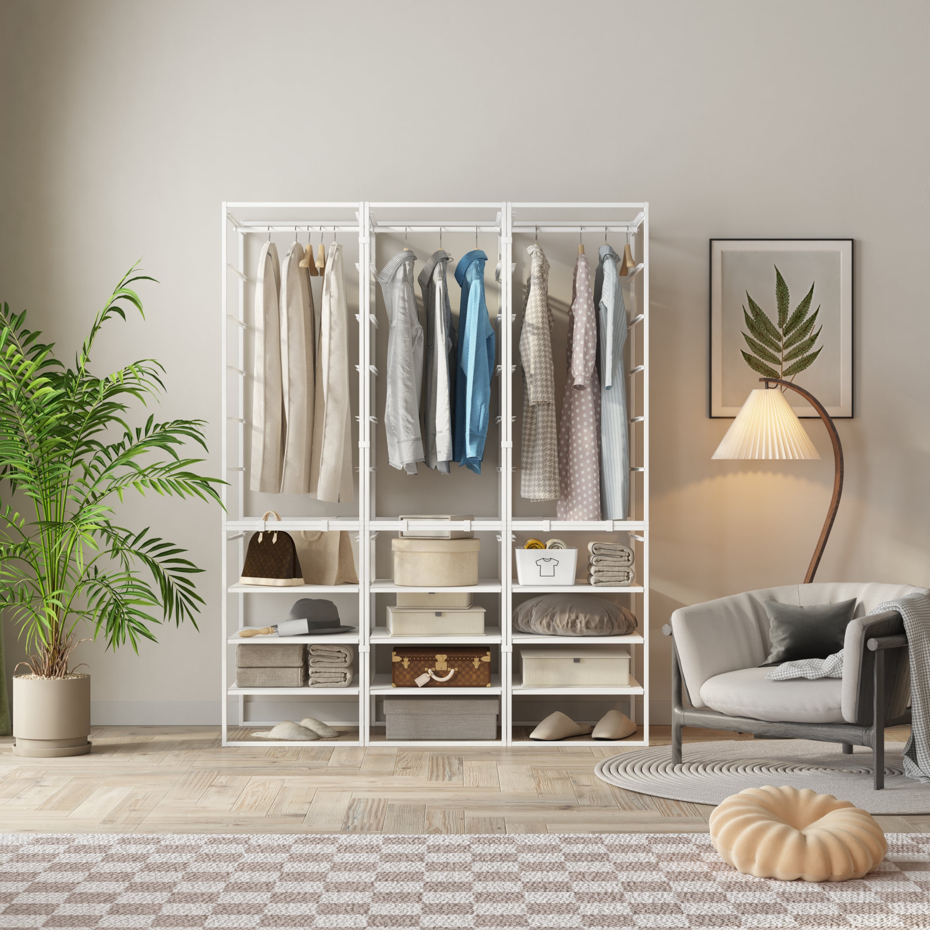 modular iron storage cabinet system