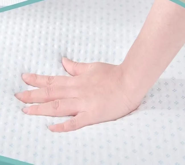 Summer Cooling Mattress Topper Removable Folding Memory Foam Mattress Cover with Zipper manufacture