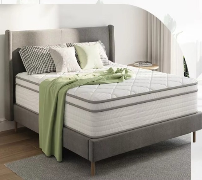 Anti-pilling Folding Eco-friendly 10 Inch Twin Zipper Knitted Spring Mattress Cover supplier