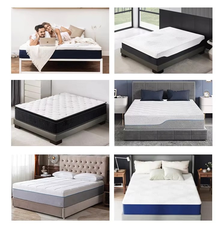 Bedroom Non-Slip Bottom Tri-Fold Memory Foam Foldable Mattress Cover with Zipper factory