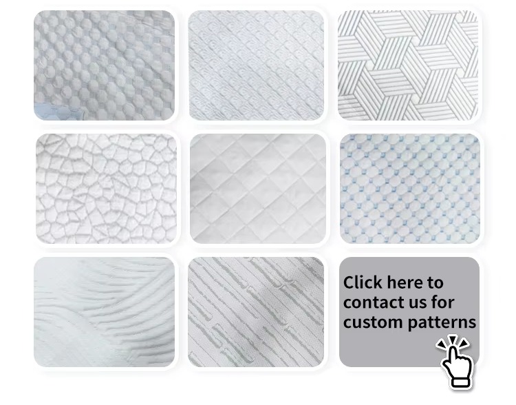 Cooling Fabric Split Top Soft Memory Foam Mattress Cover for Adjustable Bed details