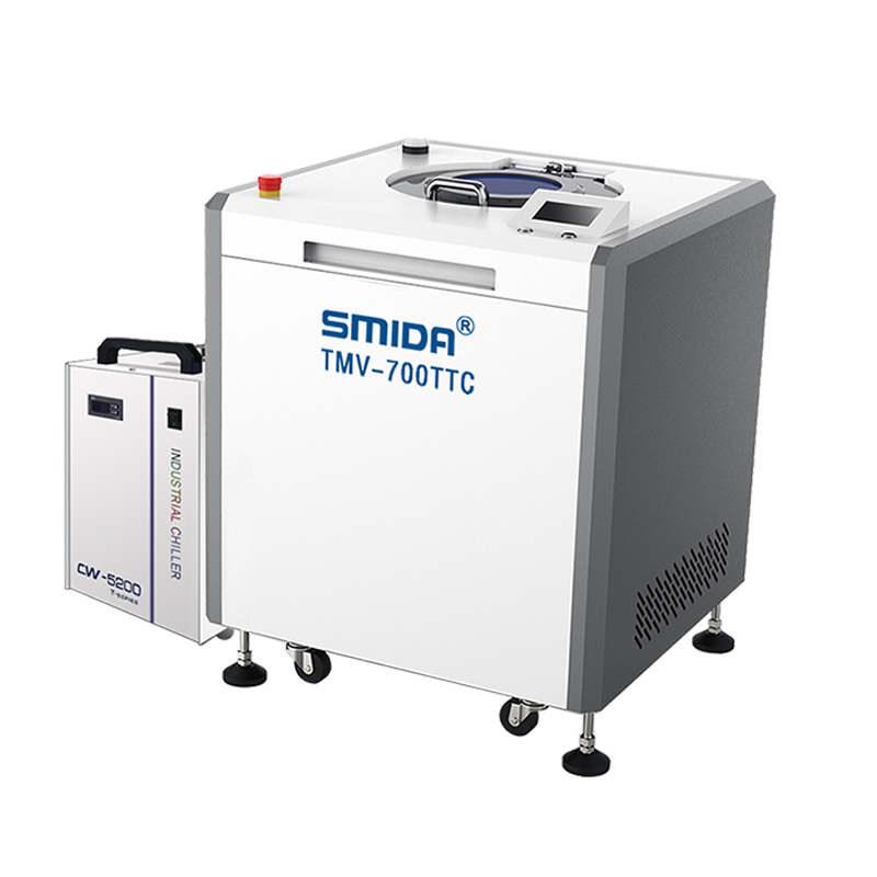 700g Temperature-Controlled Vacuum Planetary Centrifugal Mixer with Precision Regulation TMV-700TTC