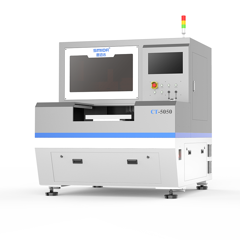 Automatic inline Fiber Laser Cutting Machine for PCB Metal Substrates & Sheet Metals CT-MiniC1