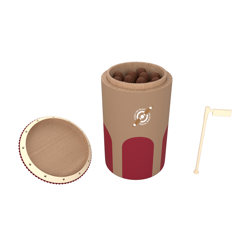 Maßgefertigte architektonische Holz-Zigarrenhumidor-Dose