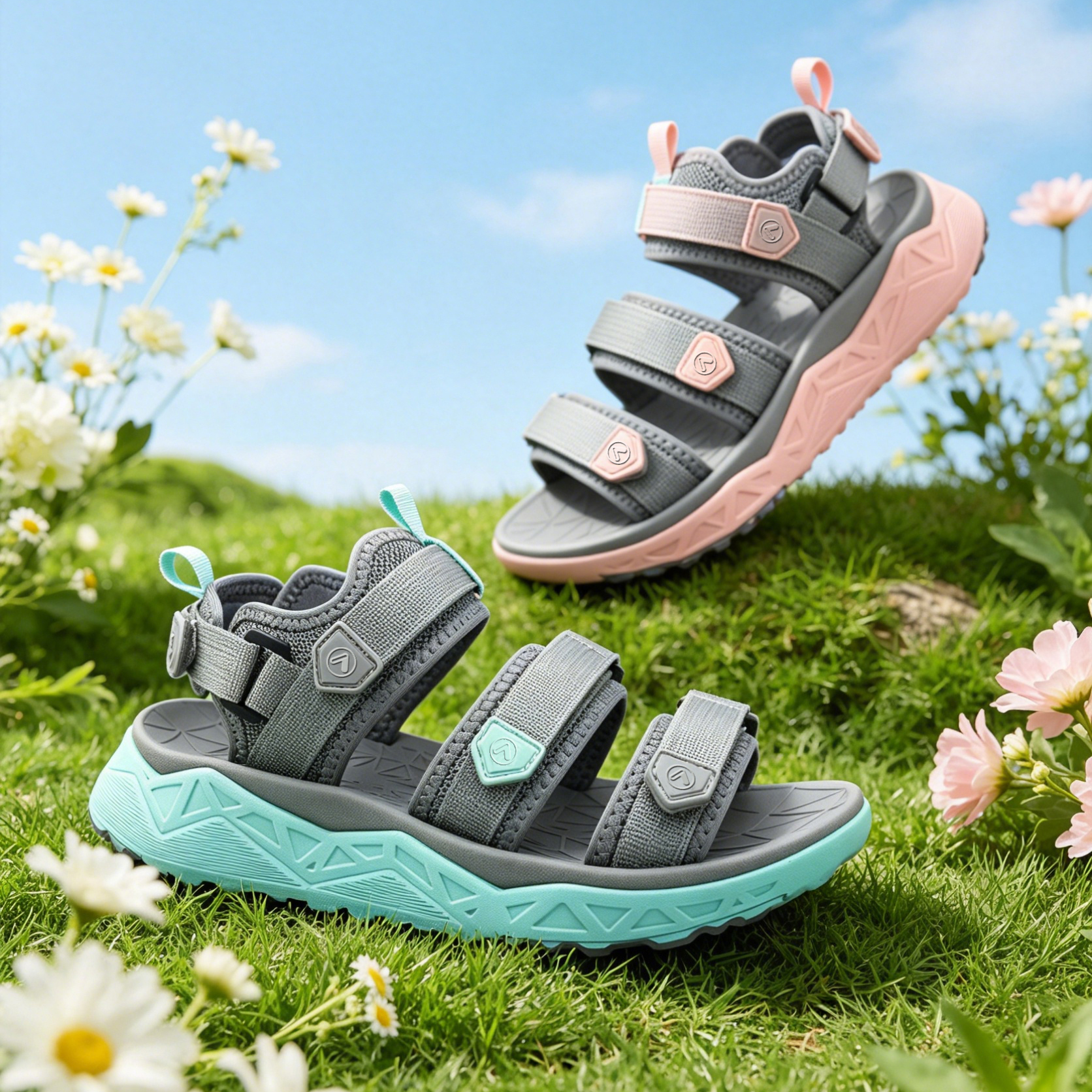 Ungeschlagener Komfort und Haltbarkeit bei Mehrriemen-Flusssandalen