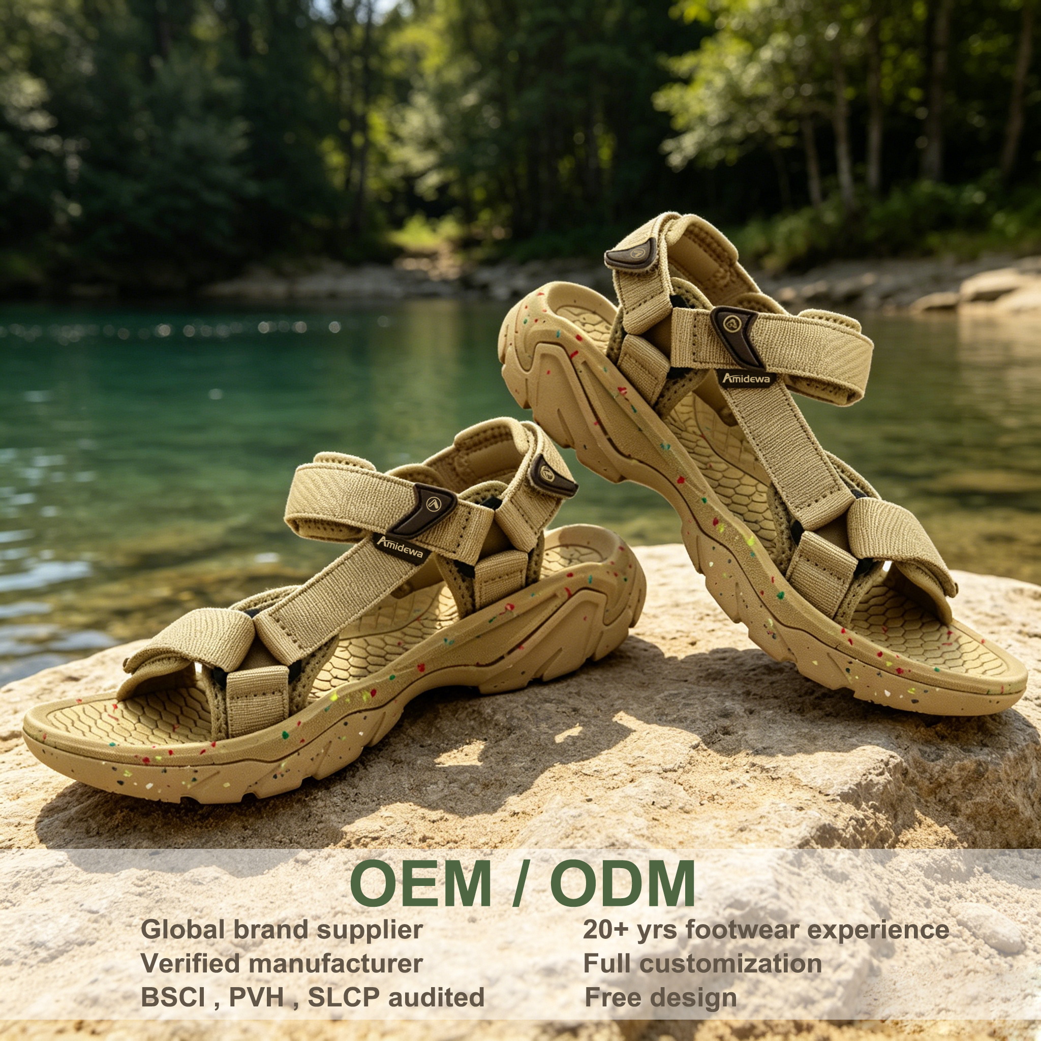 Unmatched Quality and Customization in Sandals Manufacturing