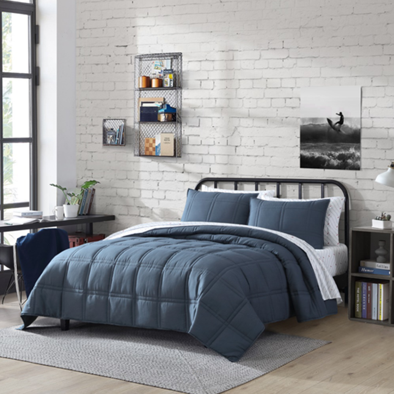 Dorm Room Cheap Price 10PCS Home Bedroom Use Comforter Set