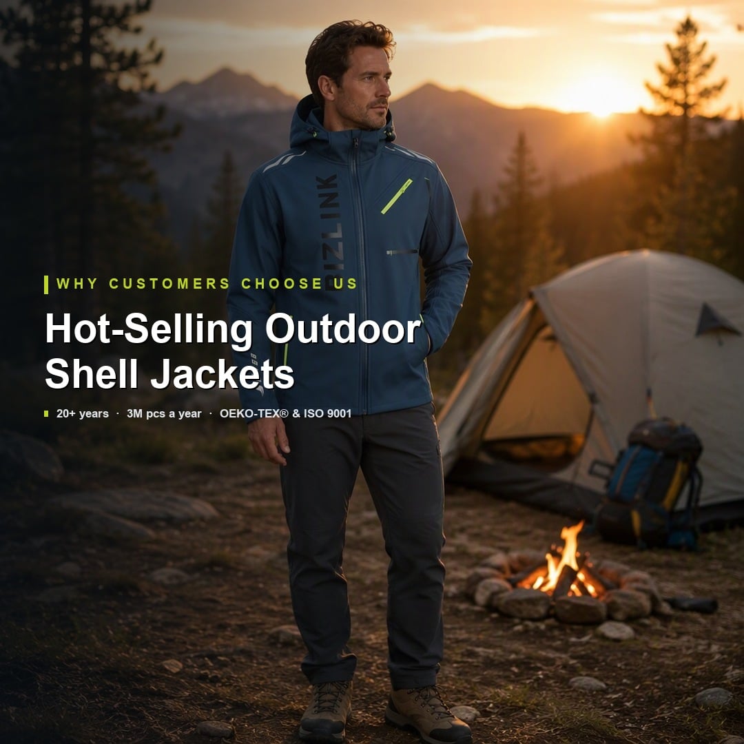 Hot-Selling Outdoor Shell Jackets: Why Customers Choose Us ？