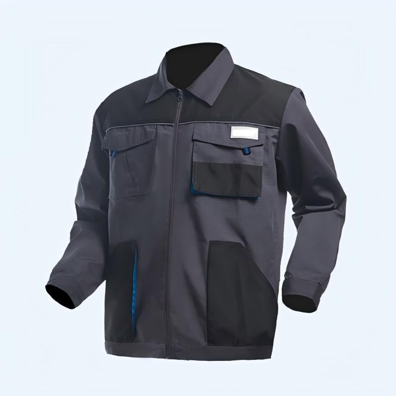 WH181 Lightweight Ribstop Jackets - Poly/Cotton Uniform for Men Durable Workwear for Industry