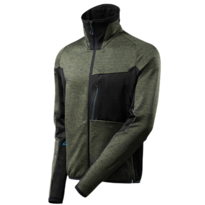 WH4909 New Unique Design Softshell Jacket Men Windproof Comfortable Uniform Quick Dry Soft Shell Knitted Jacke
