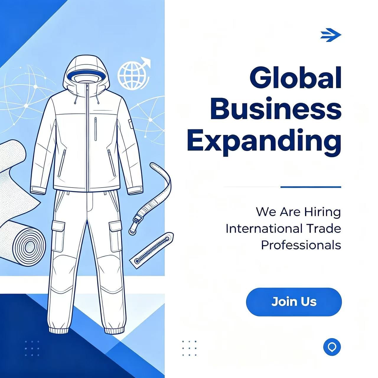 Global Business Continues to Expand – We Are Hiring International Trade Professionals to Grow Together