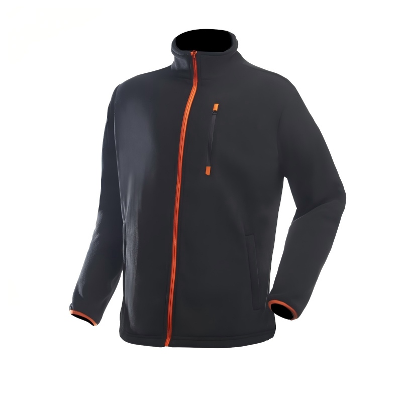 WH237 Wholesale Men's Polar Fleece Jacket Custom Design Outdoor Wear Half Zip Top Quality Winter Unisex Polar Jacket