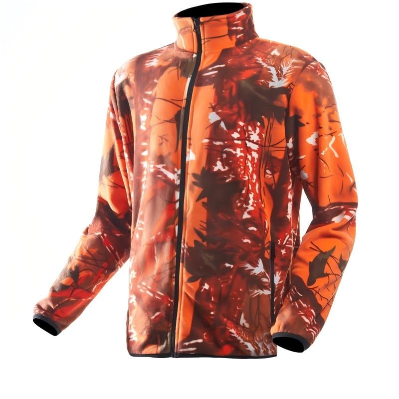 WH249 Unisex Hot Sale Zip-Up Fleece Jacket Breathable Soft Shell Work Uniform Printed in Polyester OEM Service for Adults