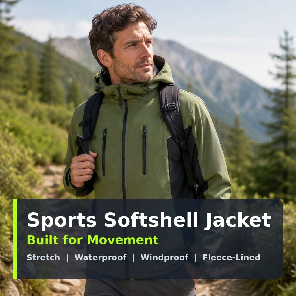 Why the softshell jacket Was Designed for Movement ?