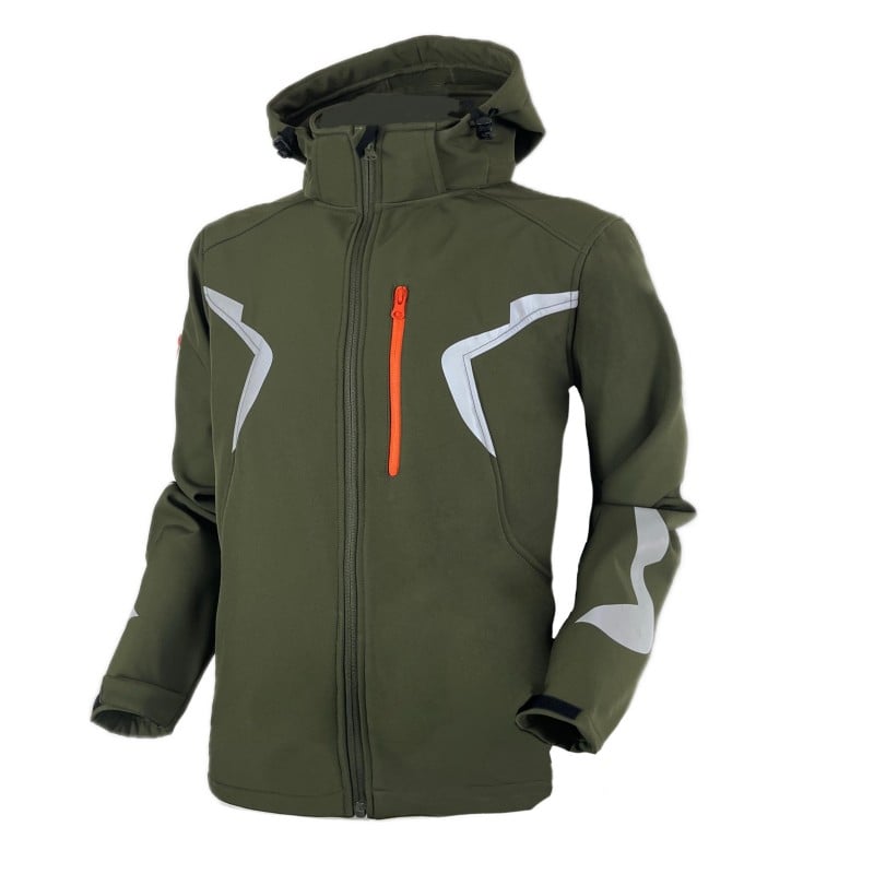 WH4845 Ultimate 4-Way Stretch Tactical Jacket with hood Freedom of Movement, Reinforced Durability & Designed for Demanding Exploratio