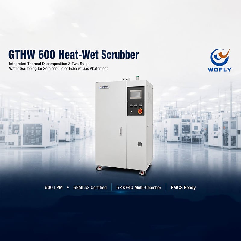 How Integrated Thermal Decomposition and Two-Stage Water Scrubbing Delivers Superior Exhaust Gas Abatement for Semiconductor Manufacturing