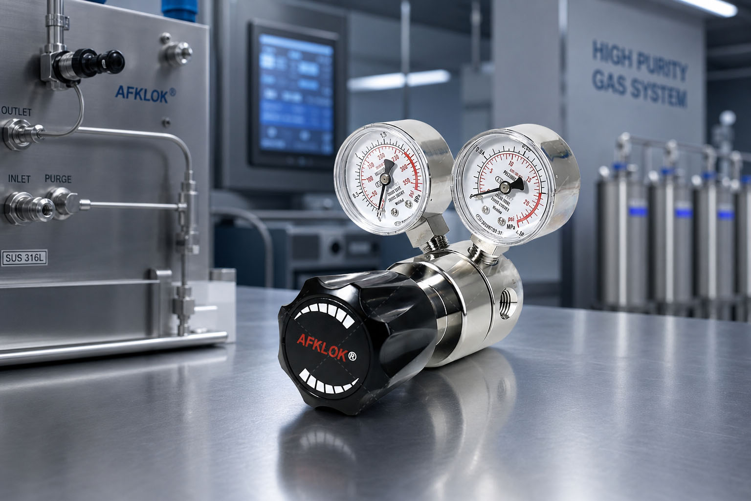 WR11 Series High-Purity Diaphragm Pressure Regulator: Engineering Selection & Technical Guide