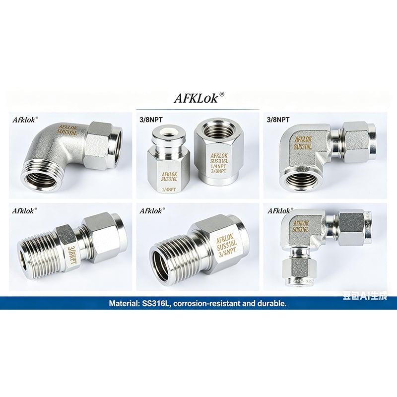 Premium-Edelstahlrohrfittings SS316L: Korrosionsbeständig, langlebig und vollständig individuell konfigurierbar direkt vom Hersteller