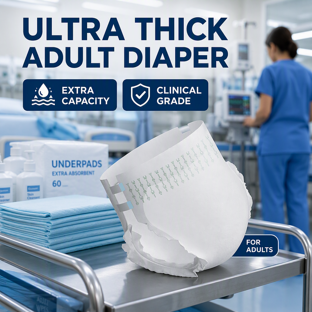 Applications of Ultra Thick Adult Diapers in Various Settings