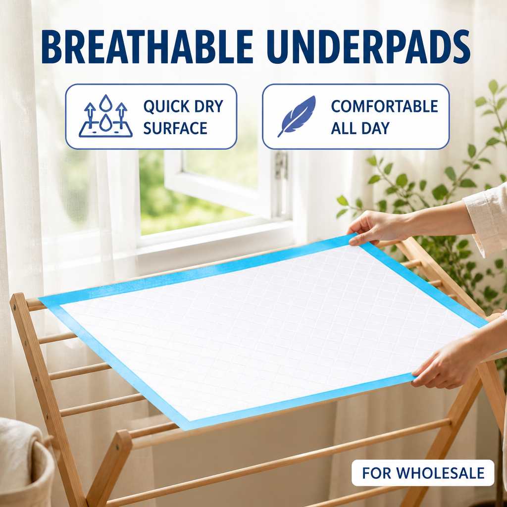 Key Specifications of Breathable Underpads for Wholesale Buyers