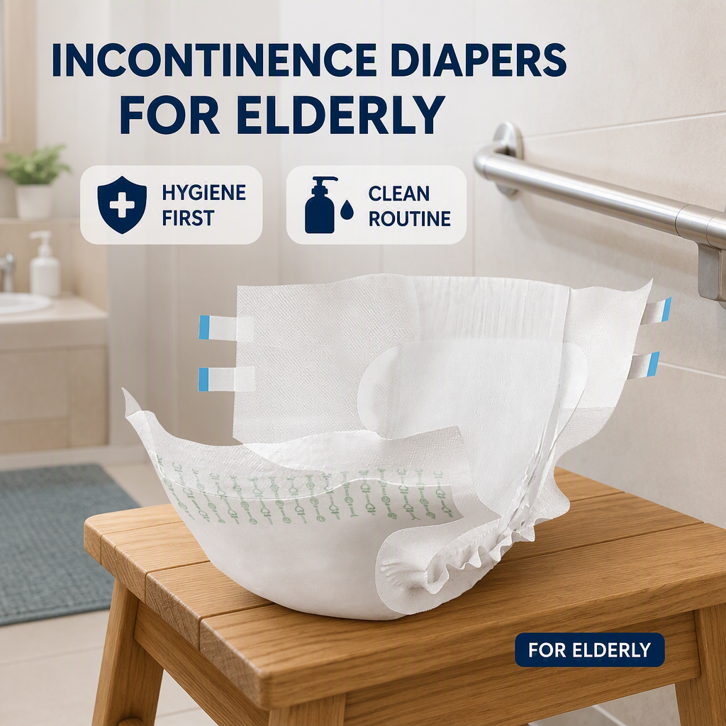 Applications of Incontinence Diapers in Elderly Care Settings