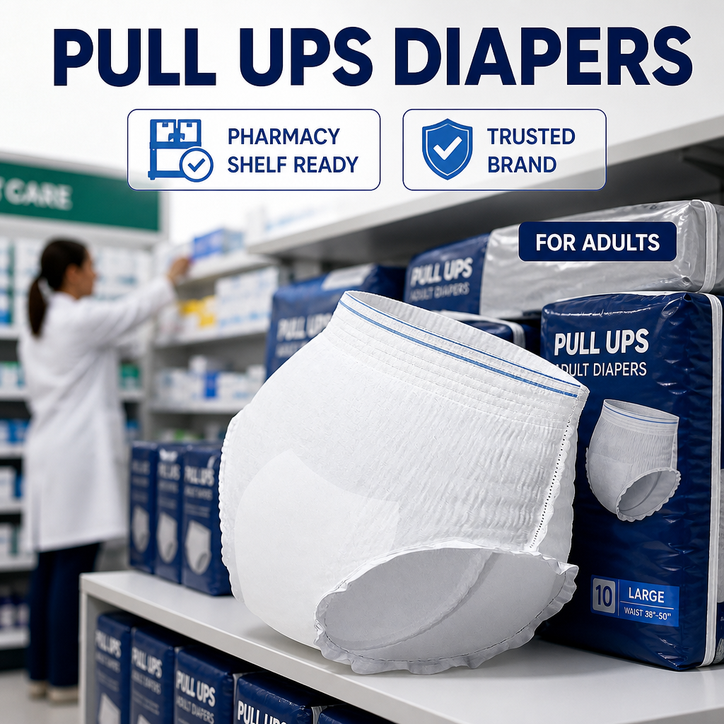 Applications of Adult Pull-Up Diapers in Various Settings