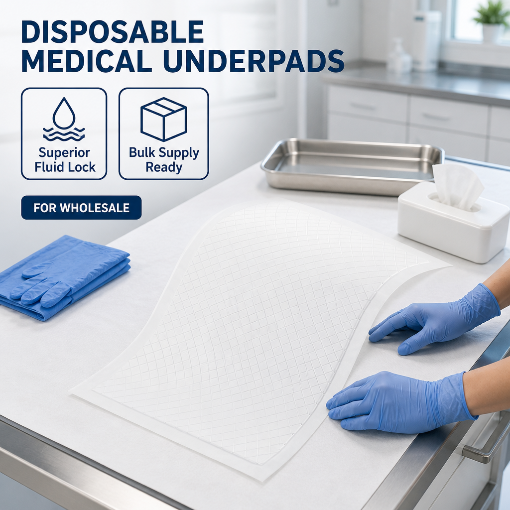 Wholesale Purchasing Guide for High-Quality Disposable Medical Underpads