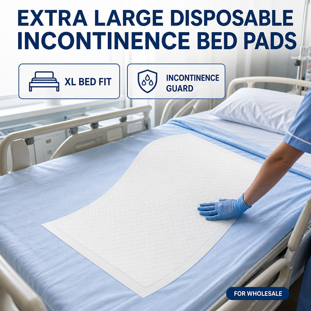 Extra Large Disposable Incontinence Bed Pads on the Market