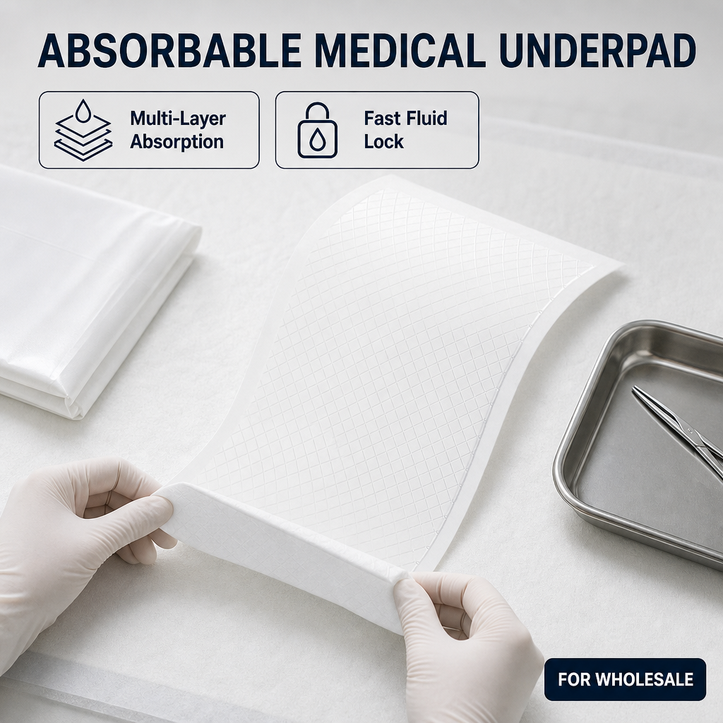 Applications of Absorbable Medical Underpads in Healthcare Settings