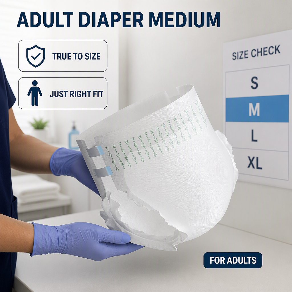 Key Specifications of Adult Medium Diapers for Importers and Distributors