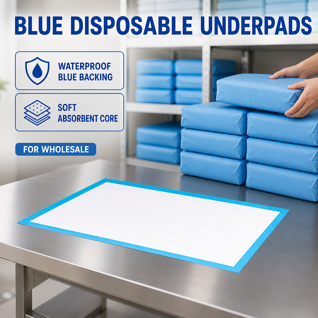 Application Scenarios for Blue Disposable Underpads in Care Settings