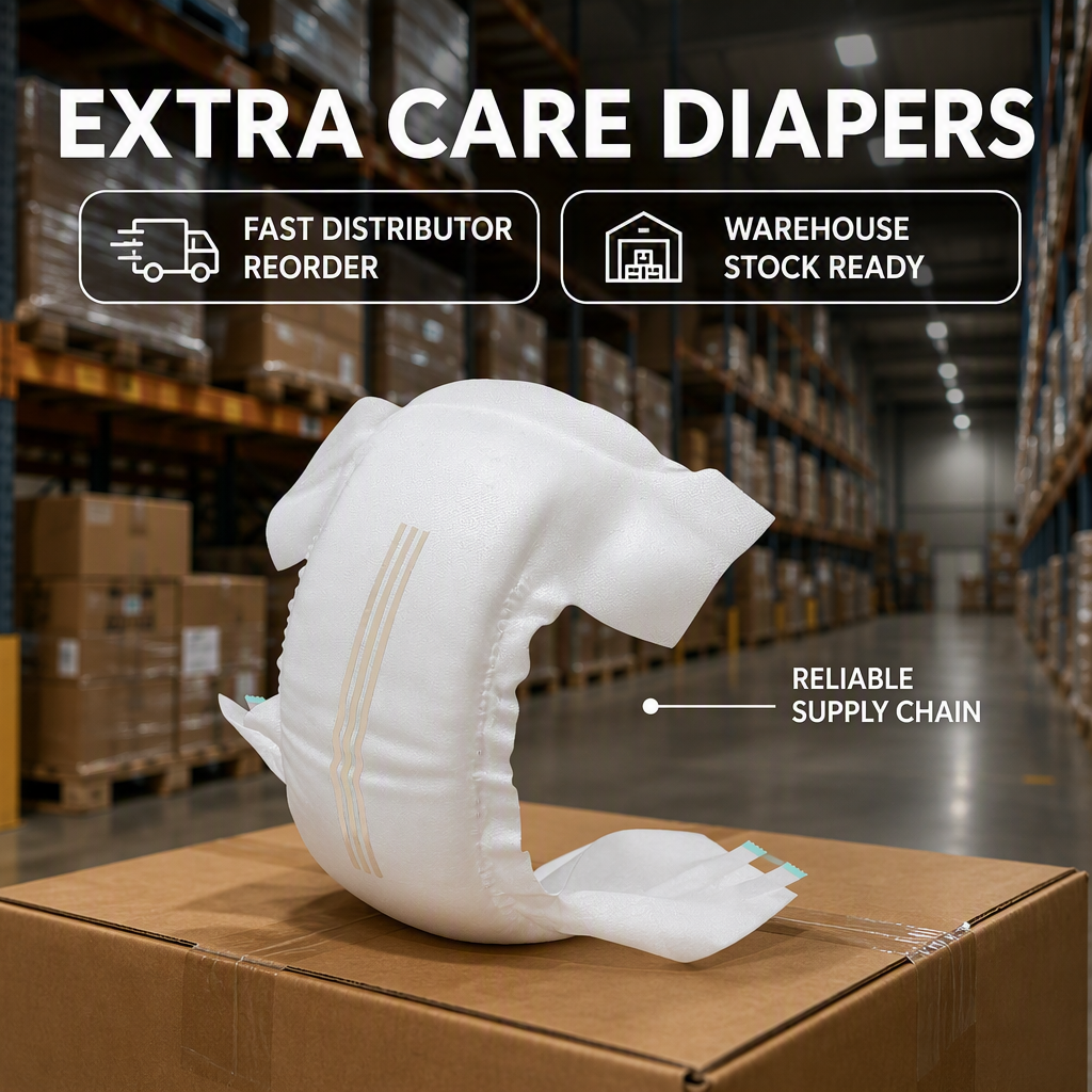 Compare Quality Factors in Extra Care Diapers for Wholesale Purchasing