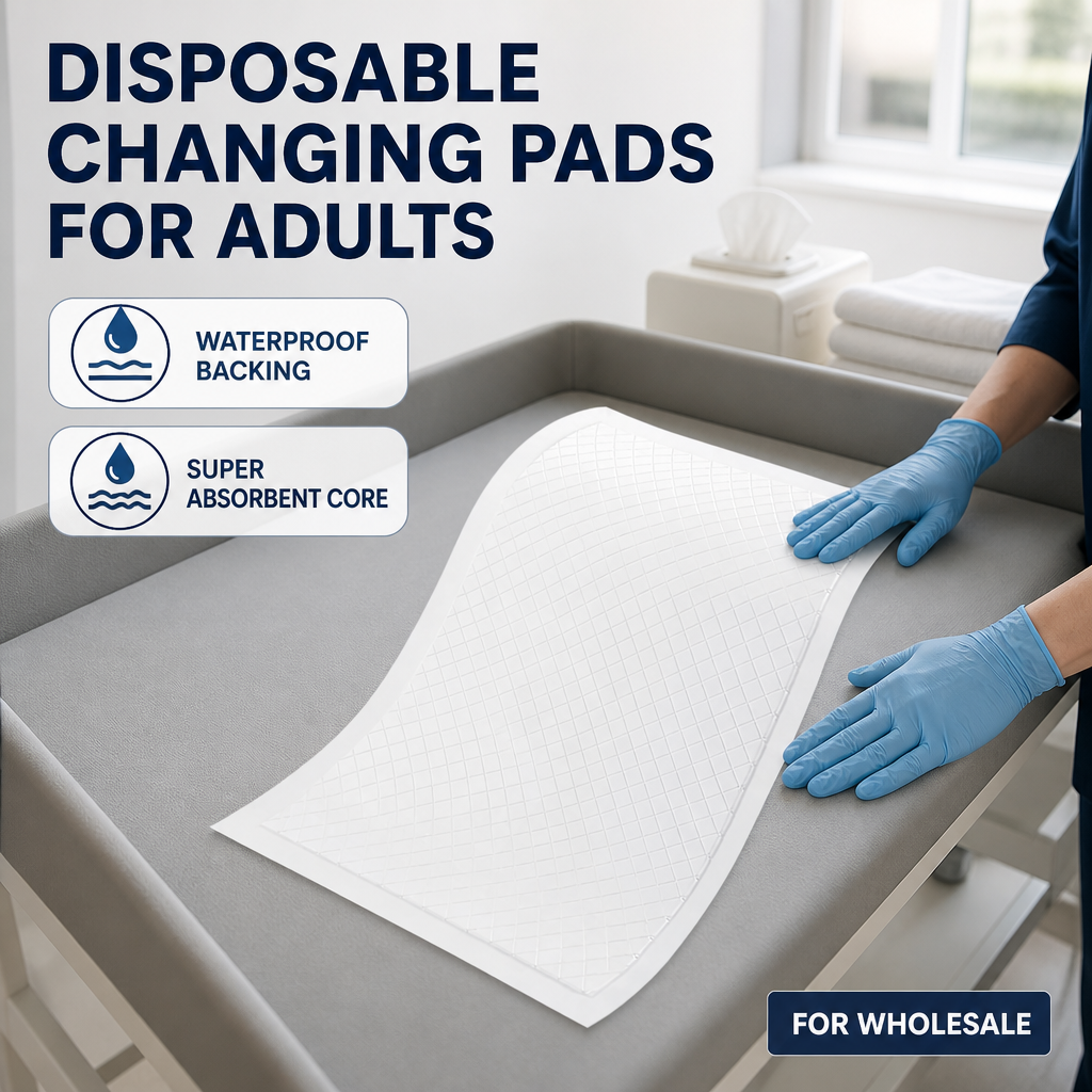 Wholesale Sourcing Options for Disposable Changing Pads for Adults