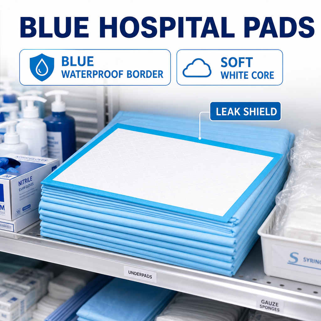 Where to Find Reliable Suppliers of Blue Hospital Pads for Distributors