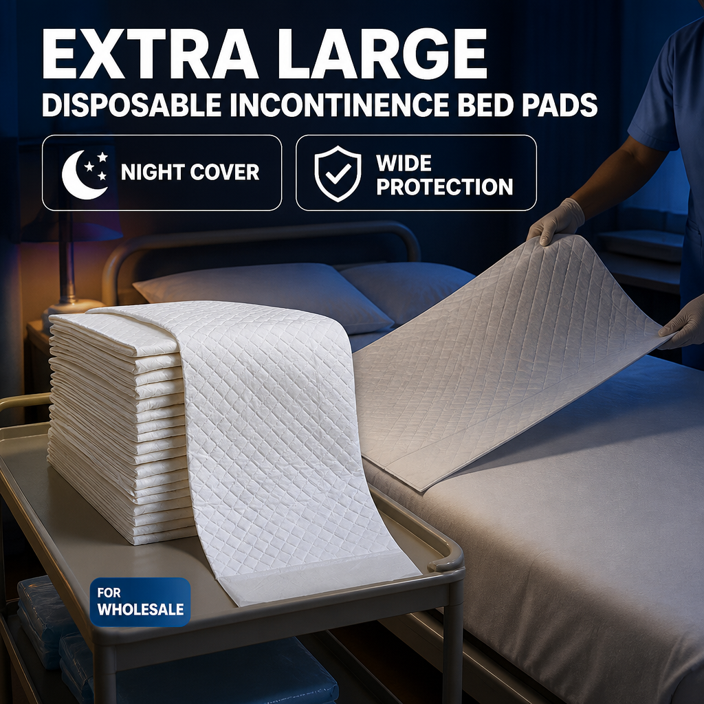 Installation Guidance for Extra Large Disposable Incontinence Bed Pads