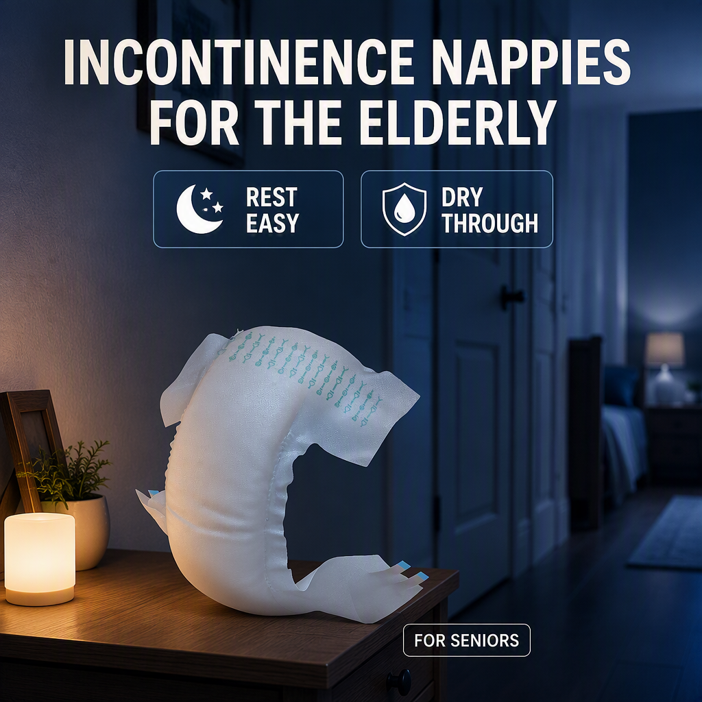 Best Applications for Incontinence Nappies in Elderly Care