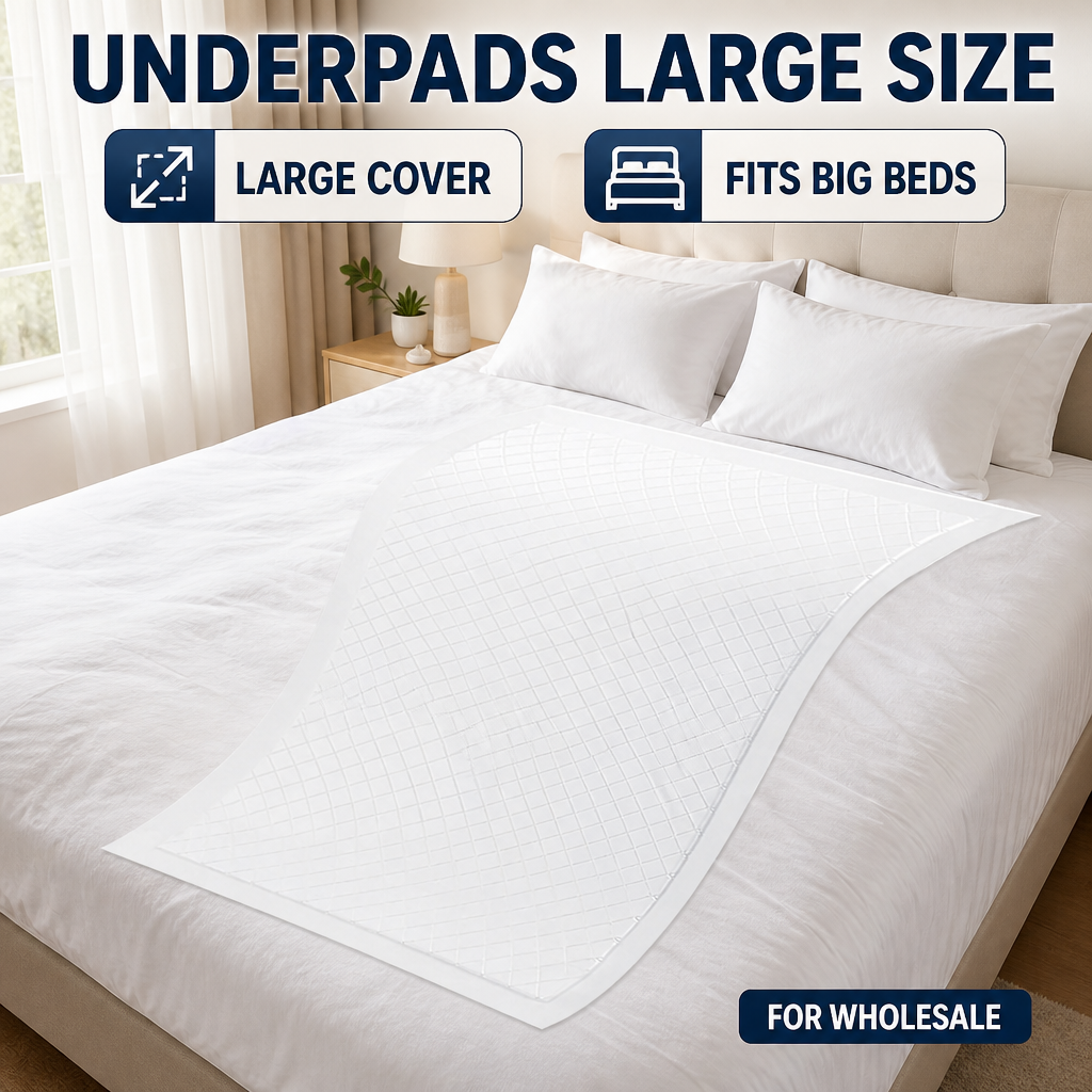 Understanding Material Advantages of Our Large Size Underpads