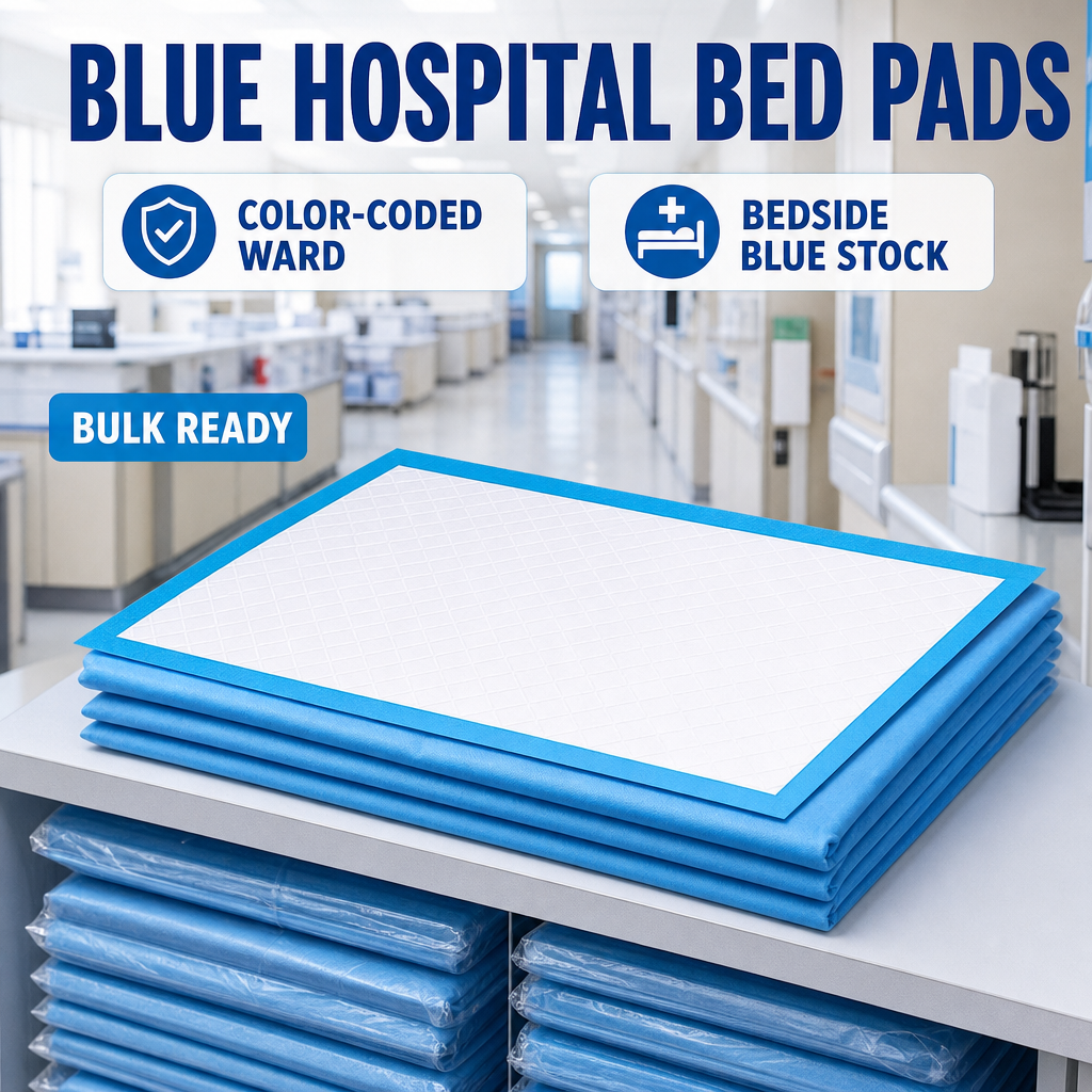Evaluating the Quality of Blue Hospital Bed Pads for Bulk Orders