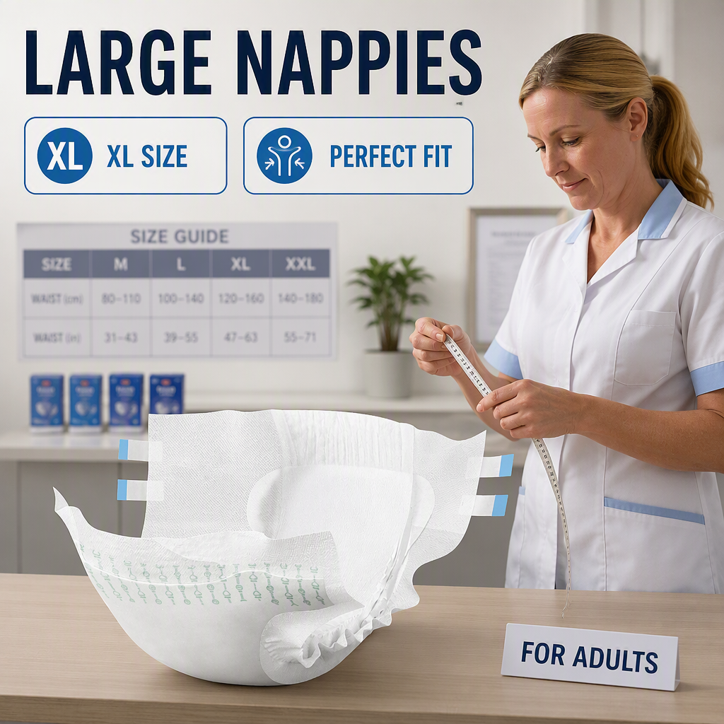 Applications of Large Nappies for Adults in Various Settings