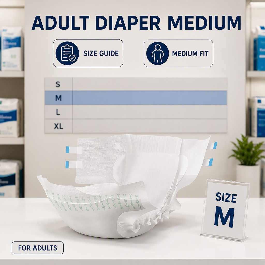 Quality Control Practices for Adult Medium Diaper Production