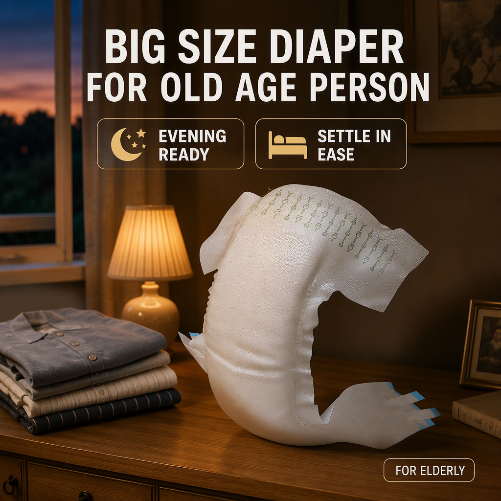 Material Advantages of Our Big Size Diapers for Aging Adults