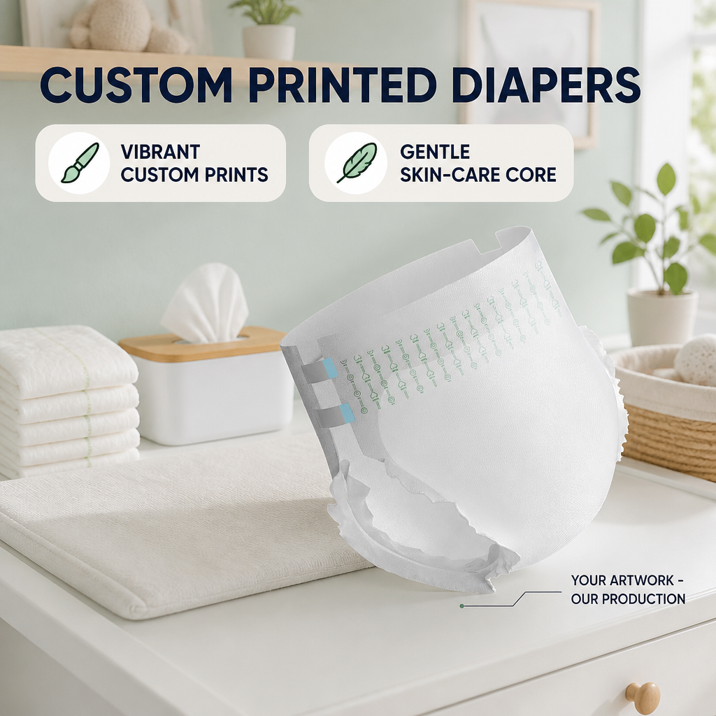 Installation Guidance for Distributors of Custom Printed Diapers