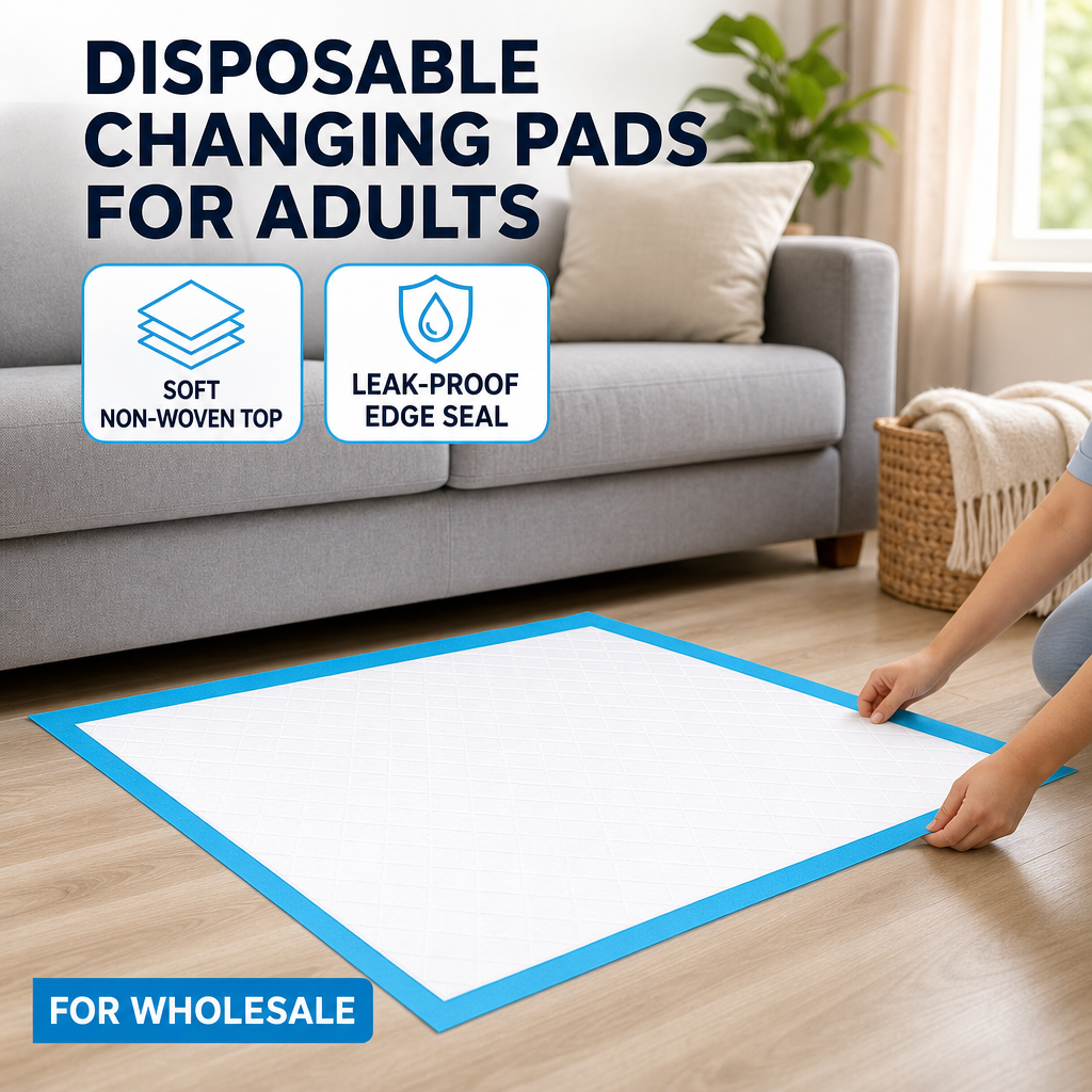 Key Specifications of Quality Disposable Changing Pads for Adults