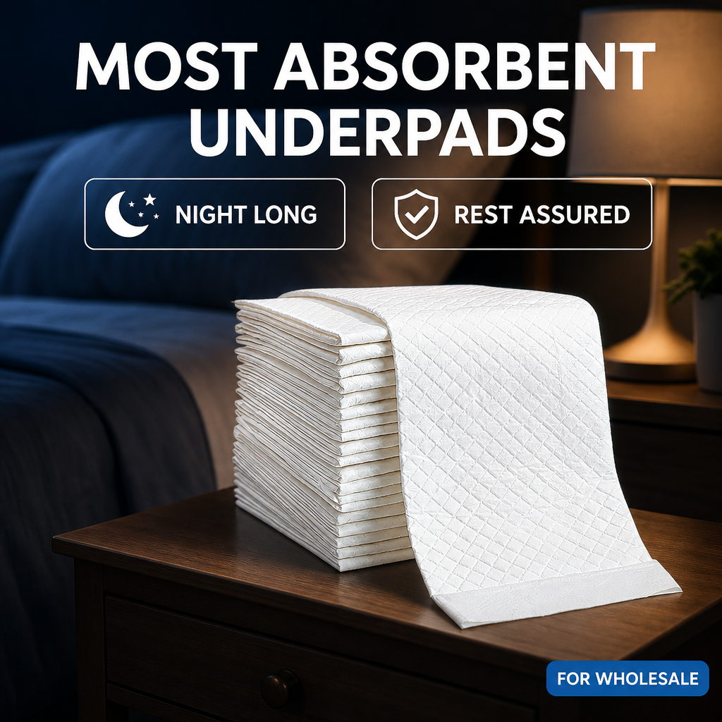 Material Advantages of the Most Absorbent Underpads Available